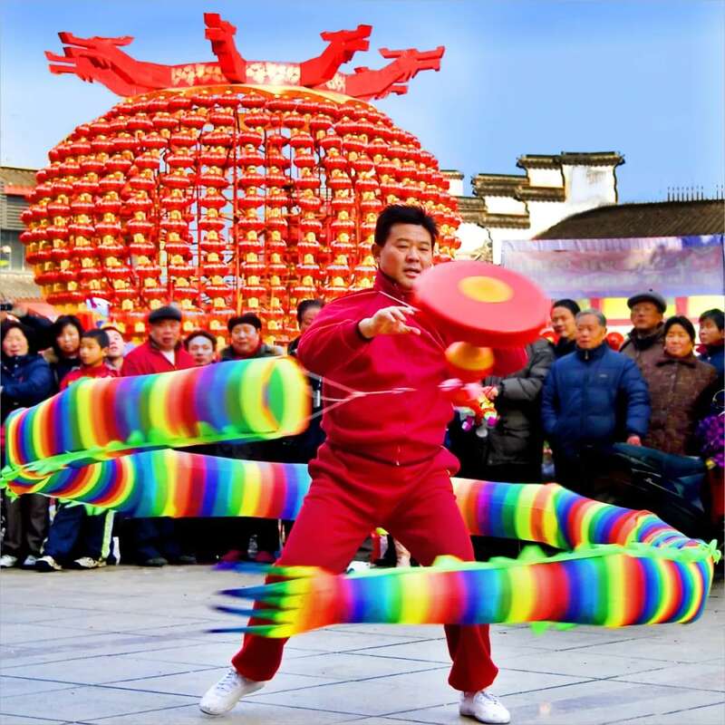 2010年正月十五闹元宵。郑万琍 摄